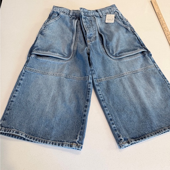 Free People Relaxed Light Blue Jeans